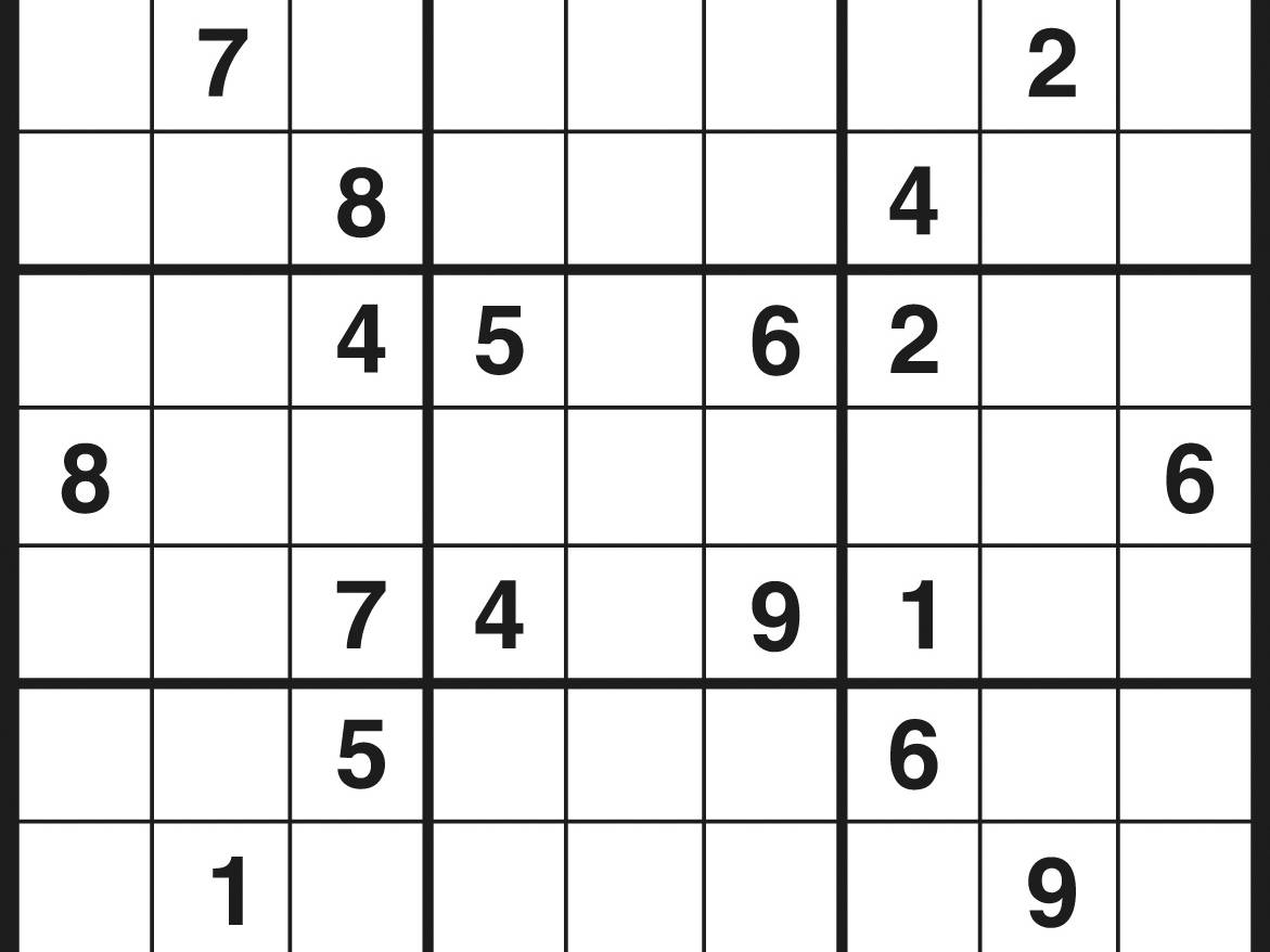 Ein Sudoku.